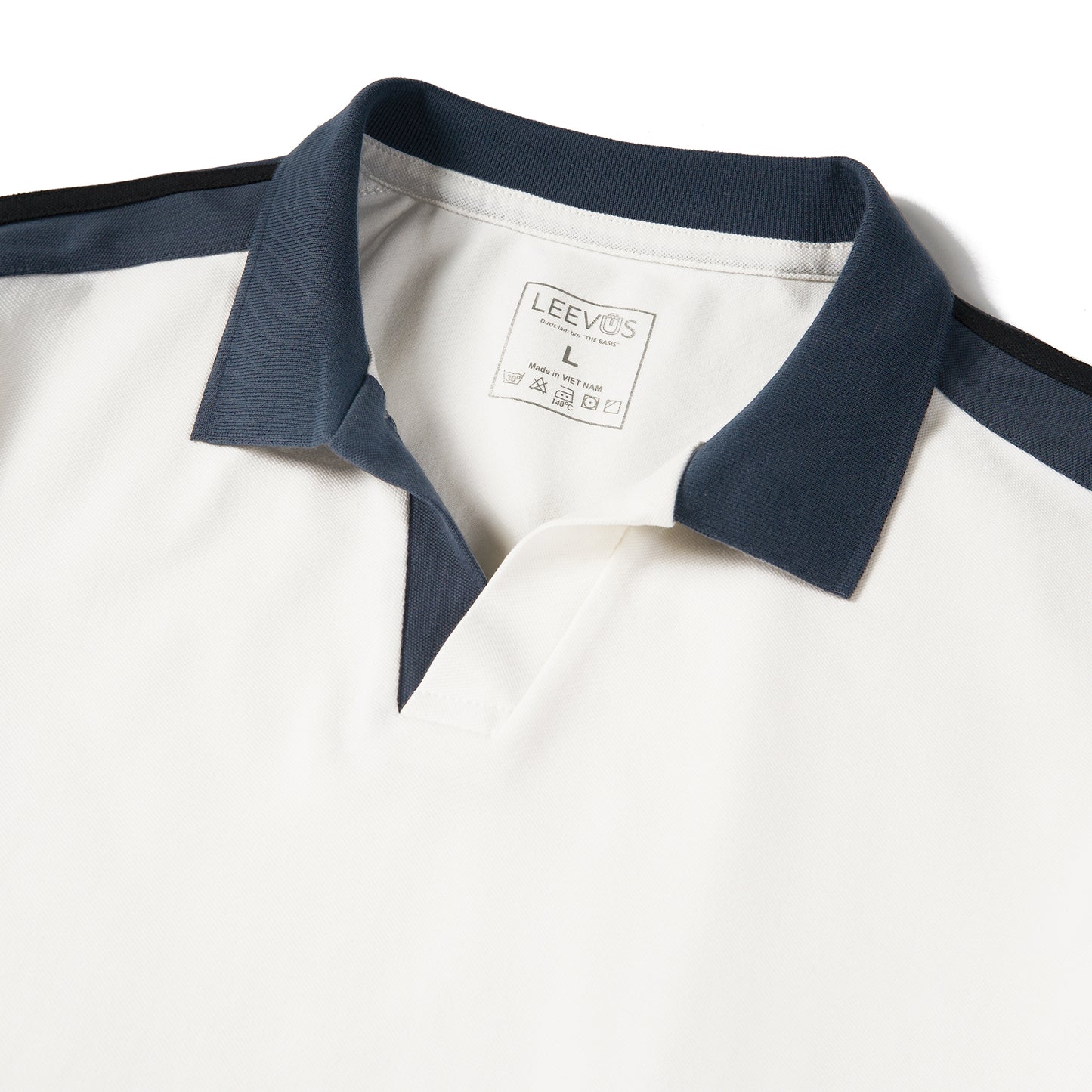 Áo Thun Polo V-NECK CVC LEEVUS Phối Bo APL318