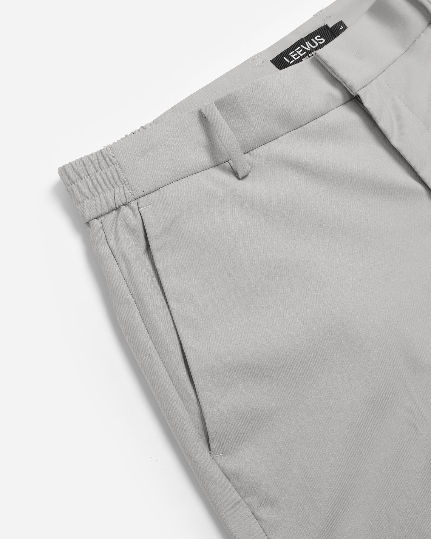Quần tây nam Elasticband - Chất liệu Twill Rayon - LEEVUS QD04