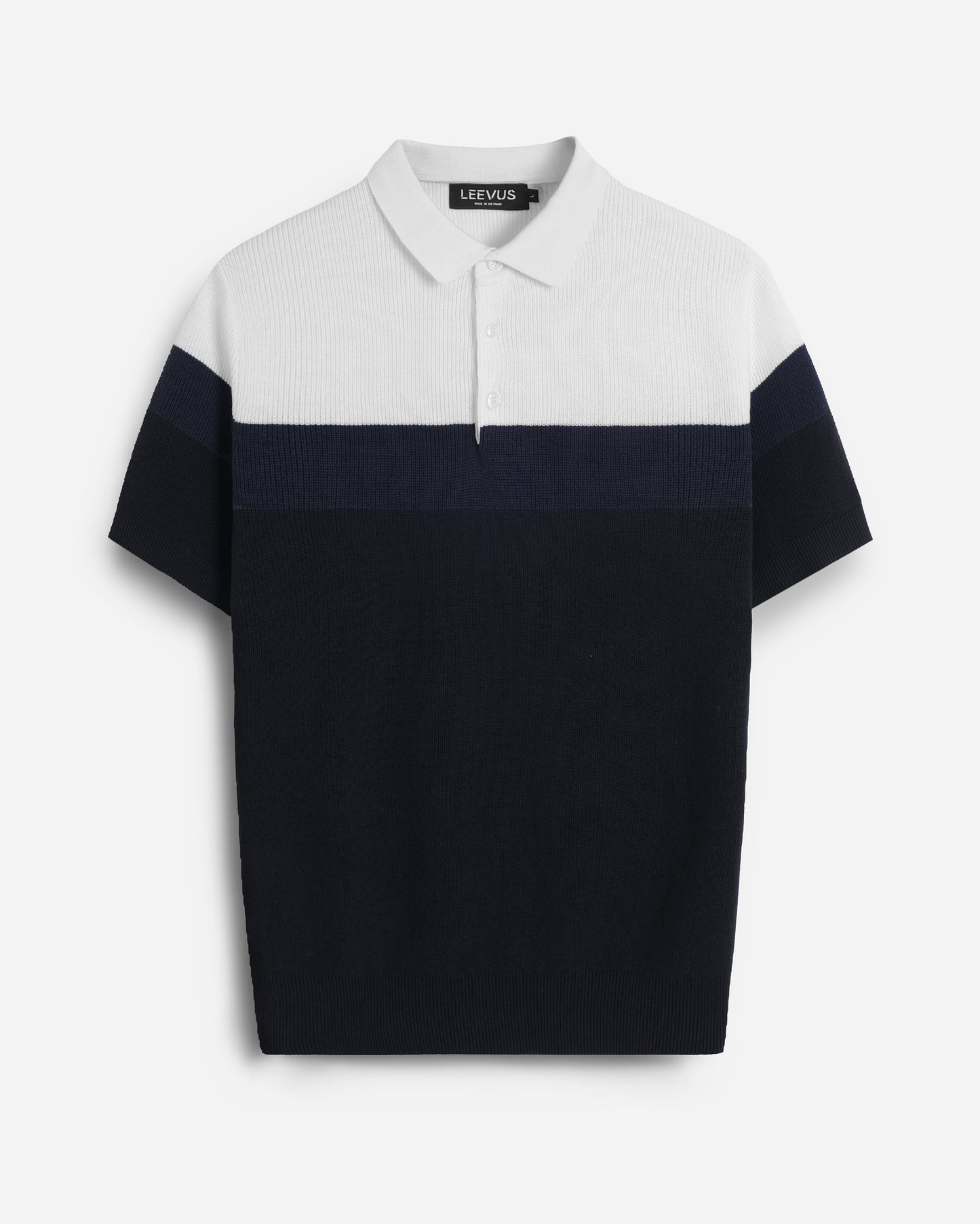 Polo Cyantotype knit - LEN DỆT KIM - APL336