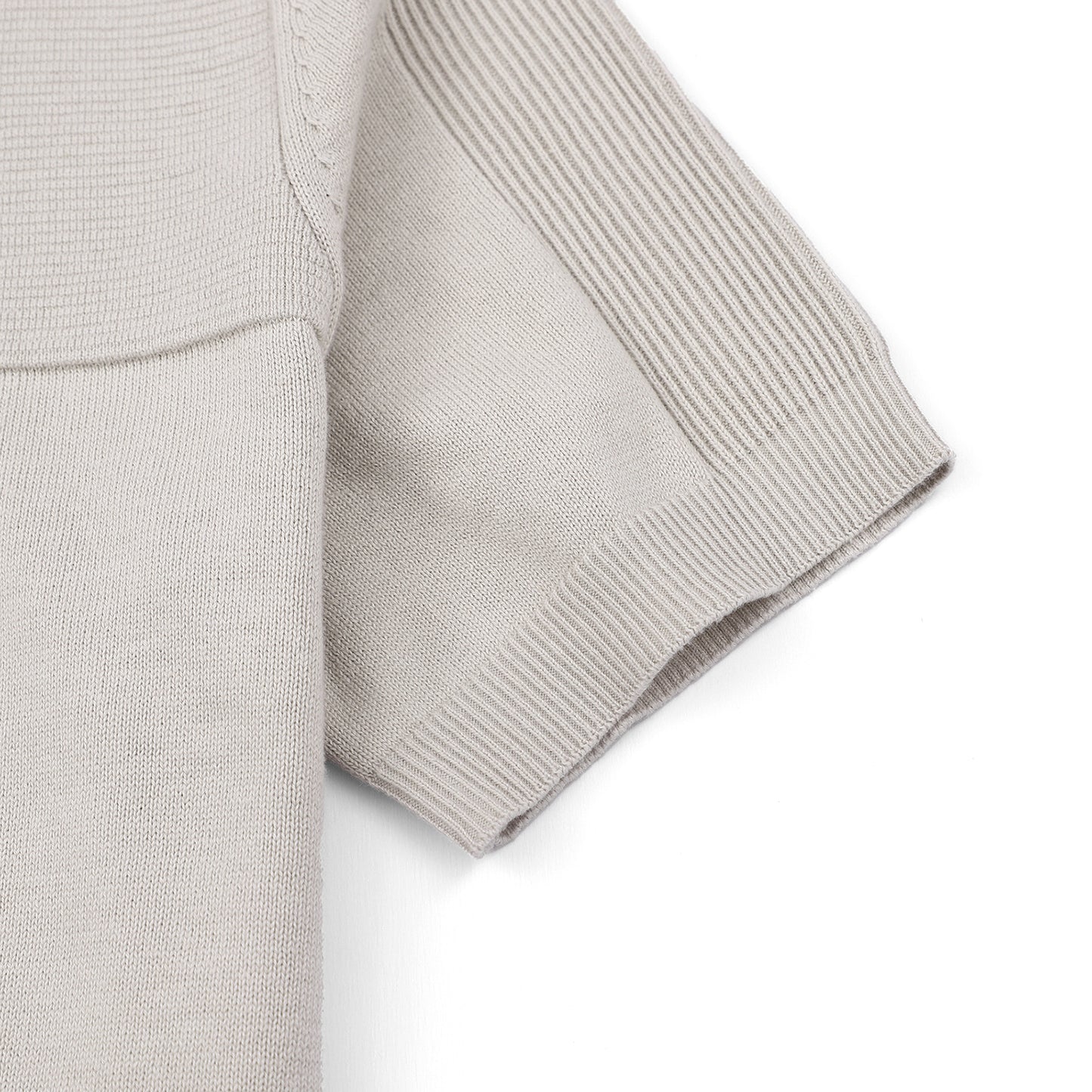 Mix Ribbed T-shirt - LEN DỆT KIM - AT30