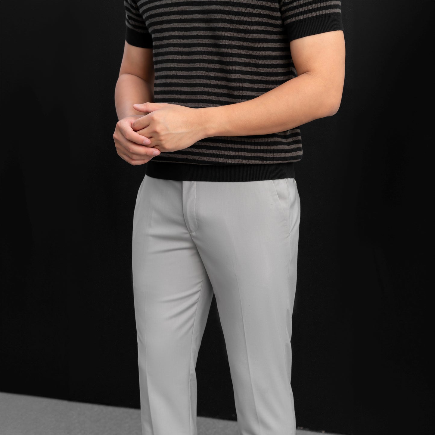 Quần tây nam Elasticband - Chất liệu Twill Rayon - LEEVUS QD04
