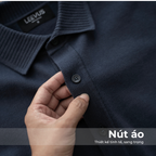 Áo Sơ Mi Nam Dệt Kim RIBBED-COLLAR APL358