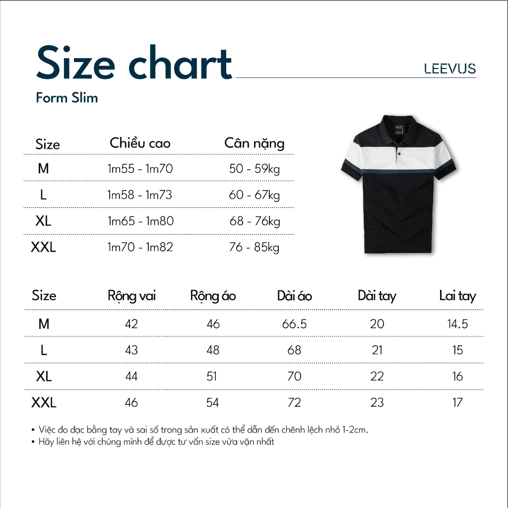 Áo Thun Polo STRIPED BLOCK LEEVUS Phối Màu CVC APL312
