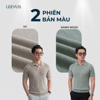 Áo Polo Dệt Kim MOSS STITCH V-Neck APL355