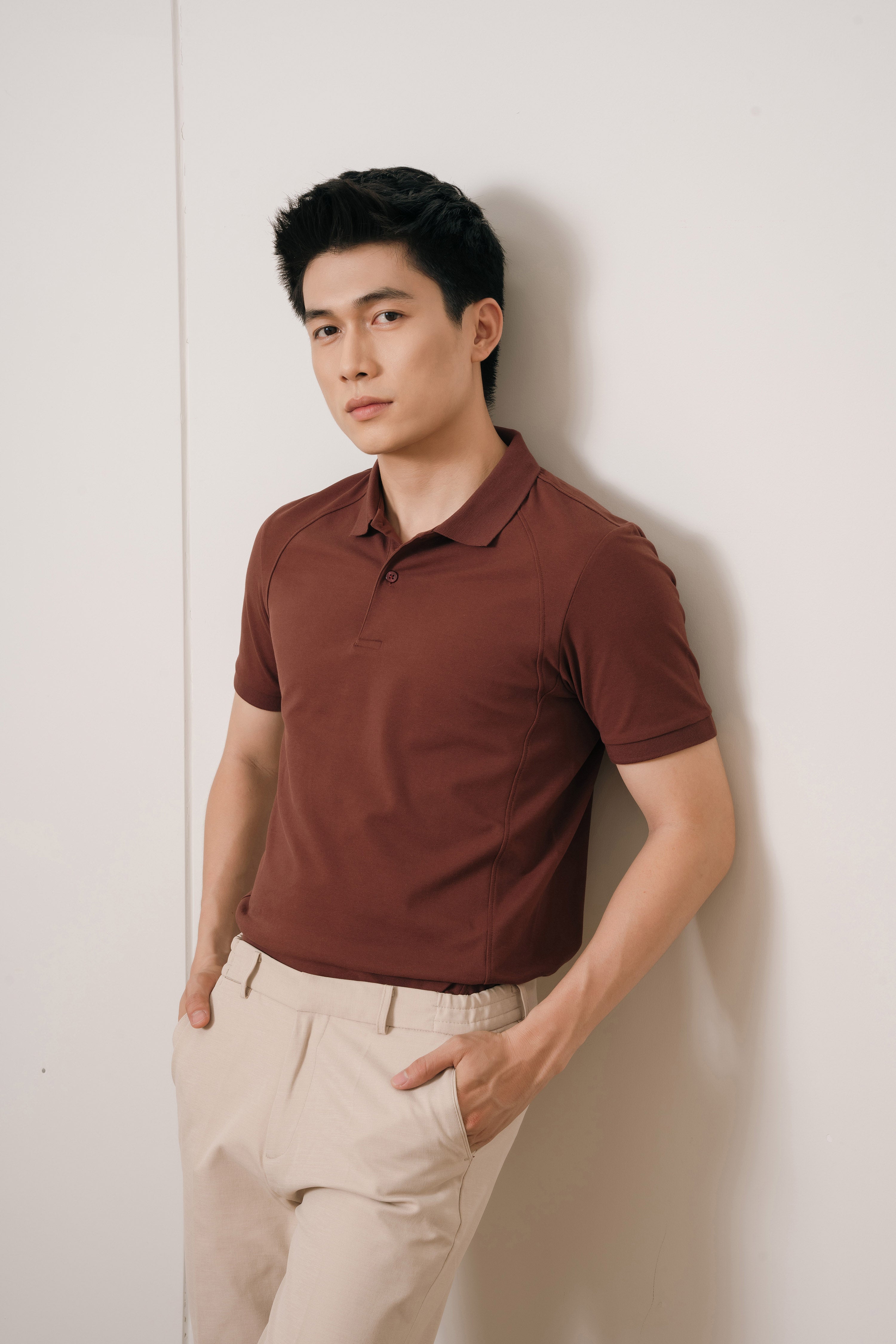 Áo Polo Nam Basis Role CVC Leevus APL37