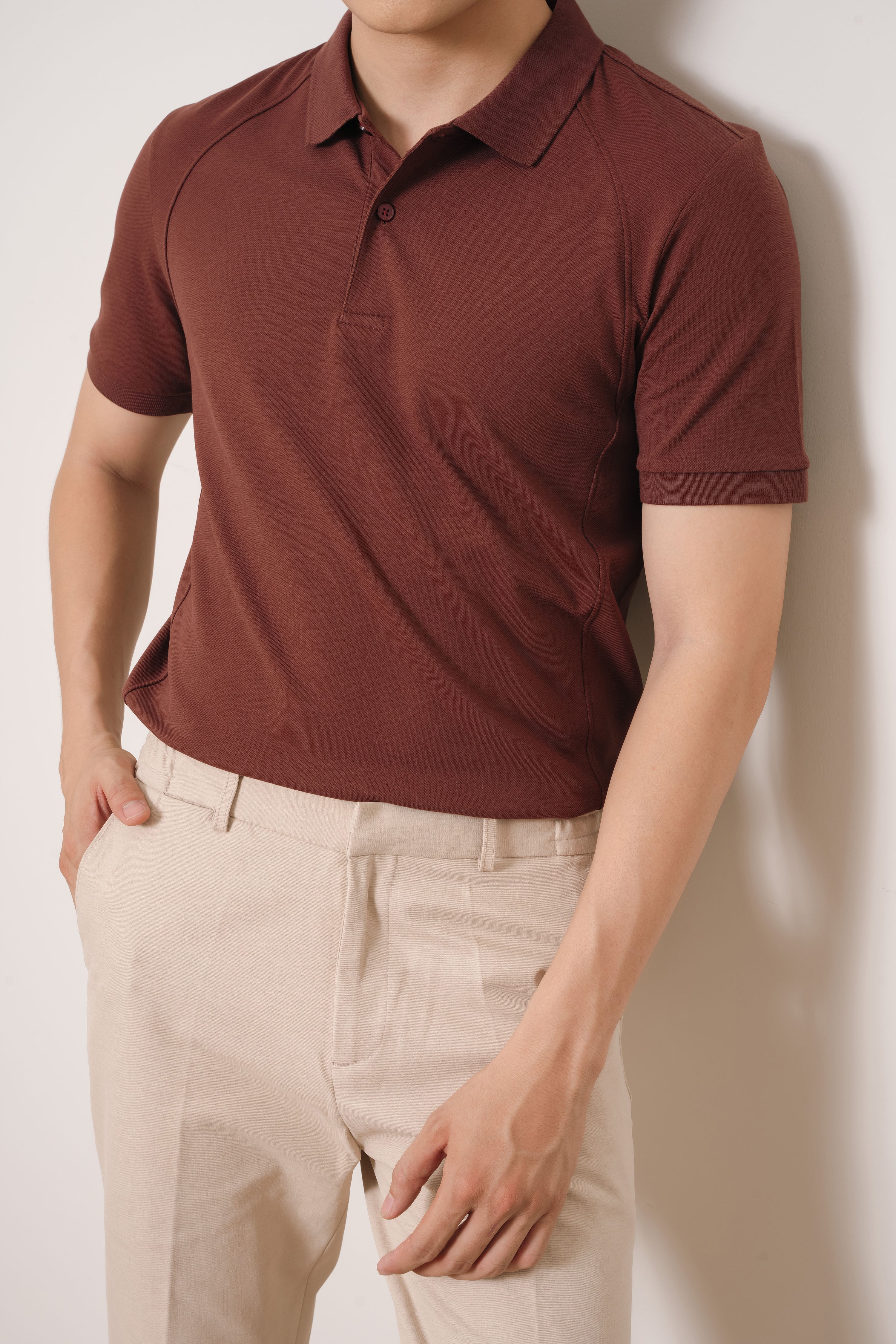 Áo Polo Nam Basis Role CVC Leevus APL37