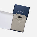 Áo Polo Dệt Kim MOSS STITCH V-Neck APL355