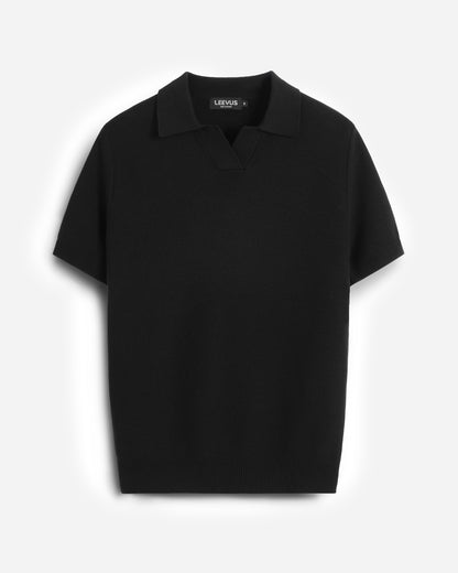 Polo VNeck Knit - LEN DỆT KIM - APL335