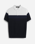 Áo Polo Cyantotype knit LEN DỆT KIM APL336