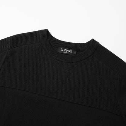Mix Ribbed T-shirt - LEN DỆT KIM - AT30