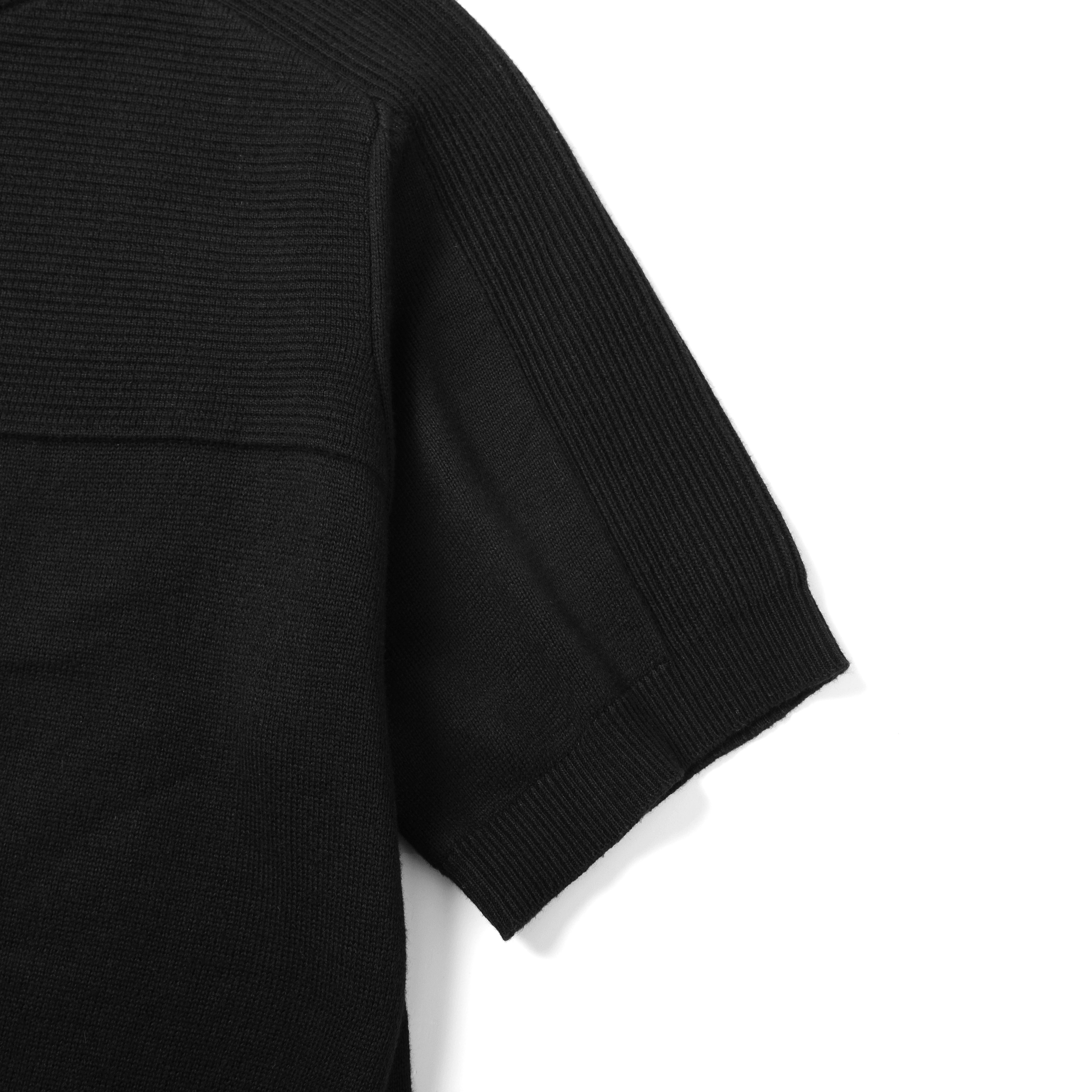 Áo Thun Cổ Tròn Dệt Kim Mix Ribbed AT30