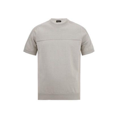 Mix Ribbed T-shirt - LEN DỆT KIM - AT30