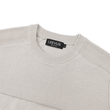 Mix Ribbed T-shirt - LEN DỆT KIM - AT30