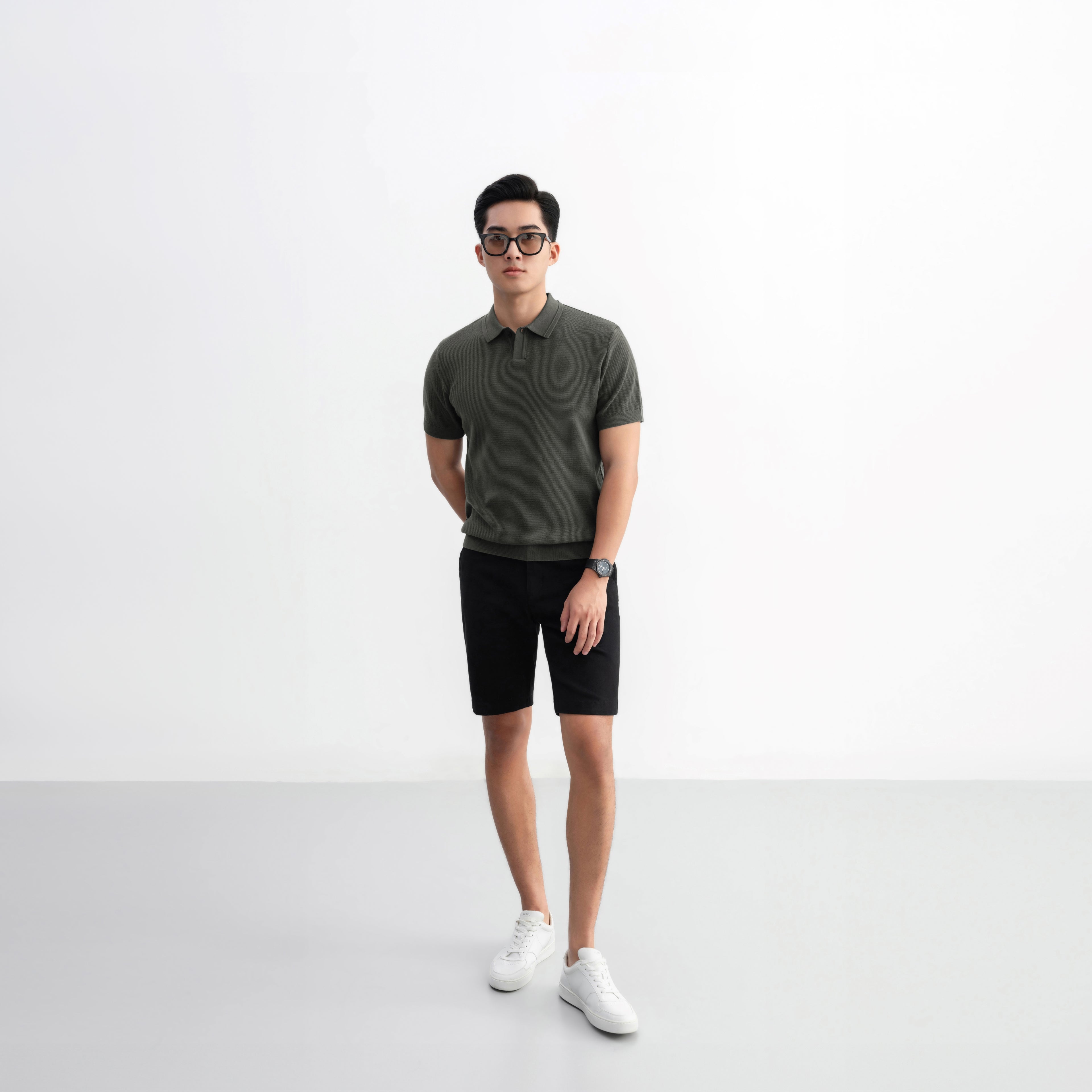 Áo Polo Gata Knit LEN DỆT KIM APL332