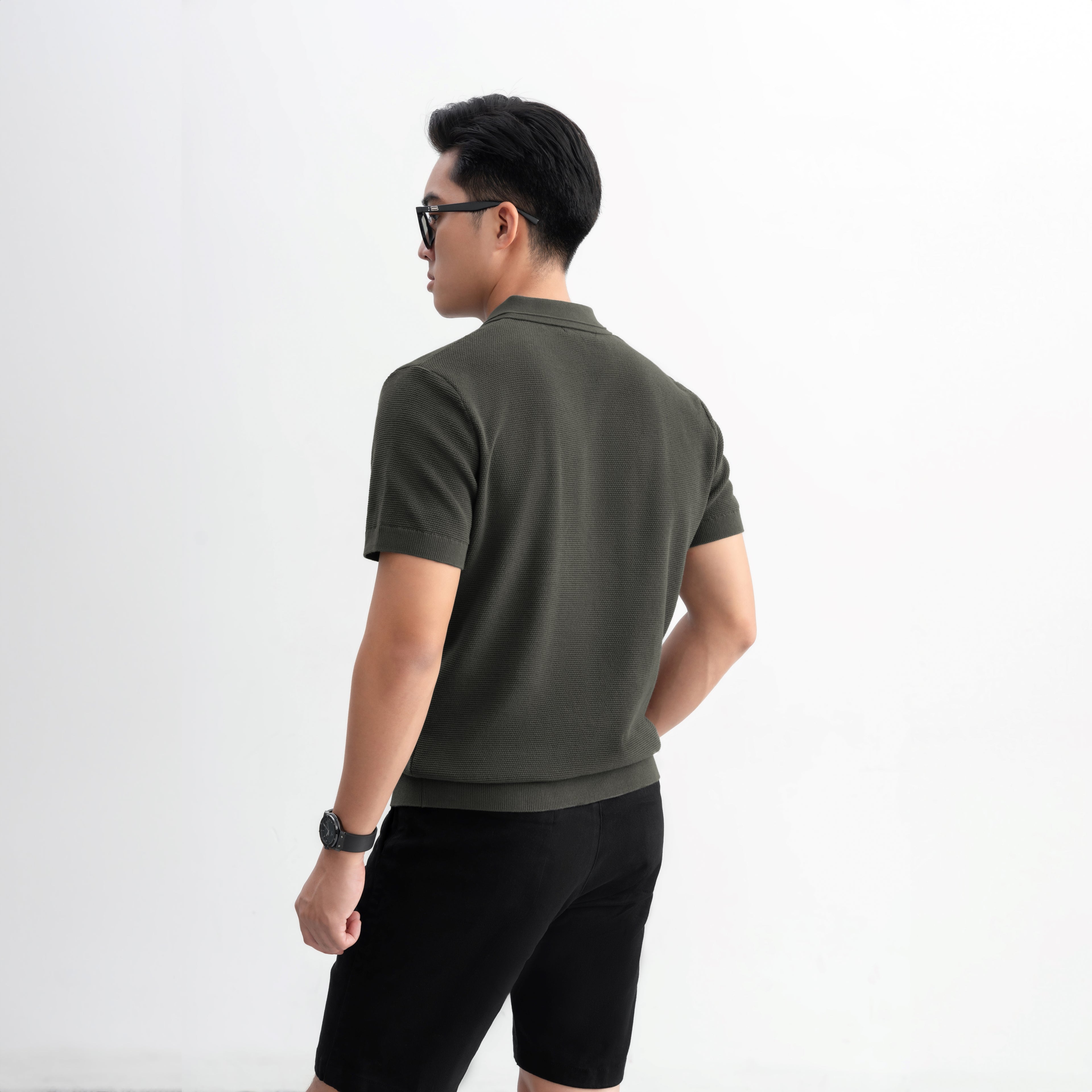 Áo Polo Gata Knit LEN DỆT KIM APL332