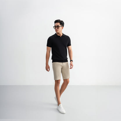 Polo VNeck Knit - LEN DỆT KIM - APL335