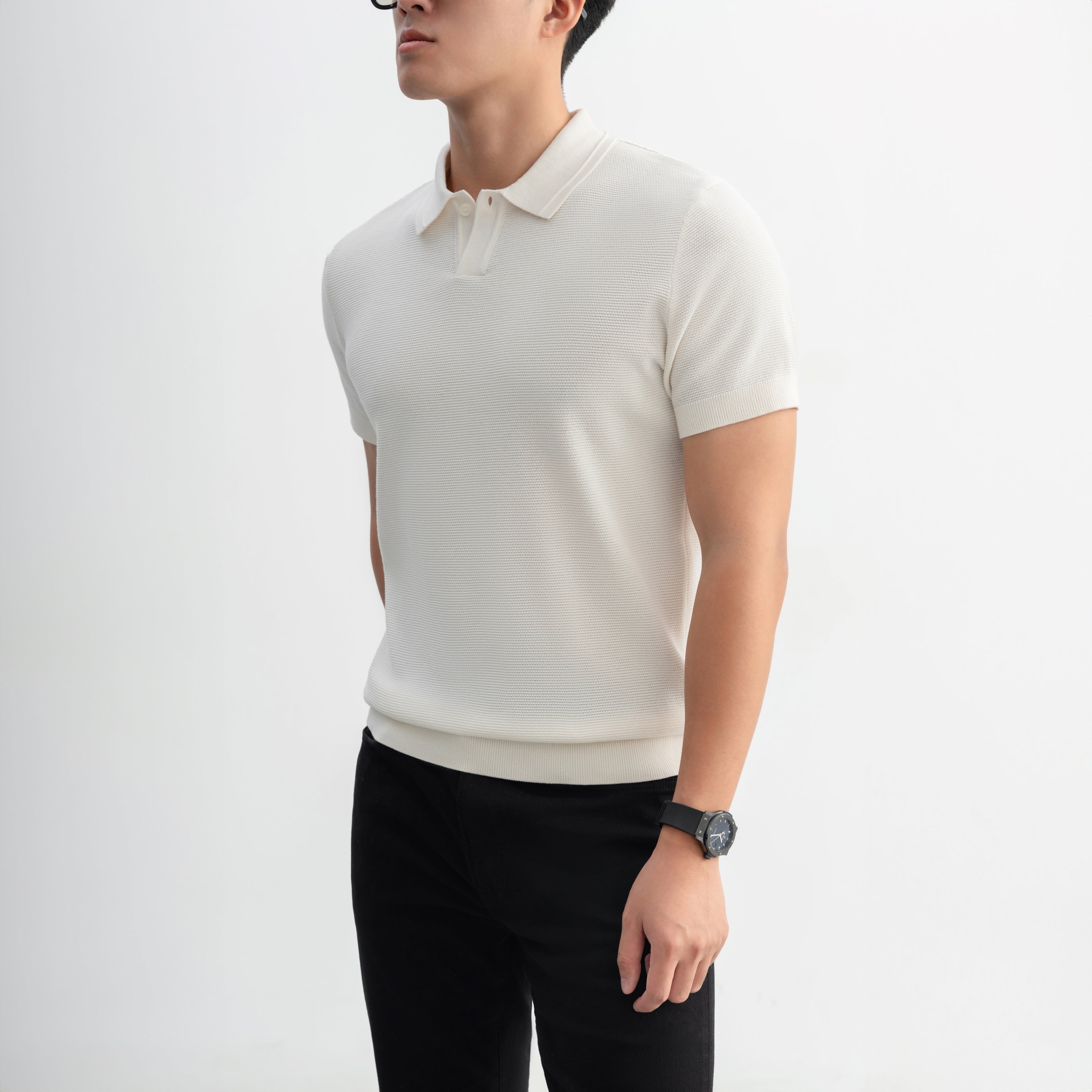 Áo Polo Gata Knit LEN DỆT KIM APL332