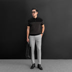 Quần tây nam Elasticband Twill Rayon LEEVUS QD04