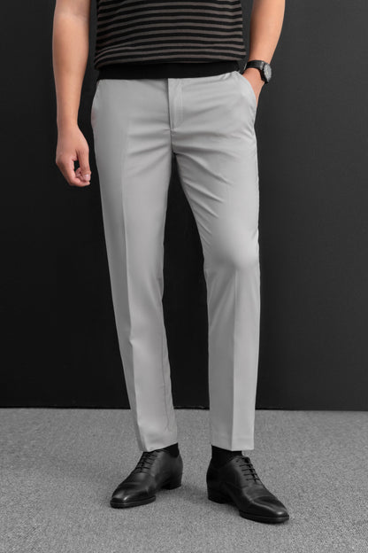 Quần tây nam Elasticband - Chất liệu Twill Rayon - LEEVUS QD04