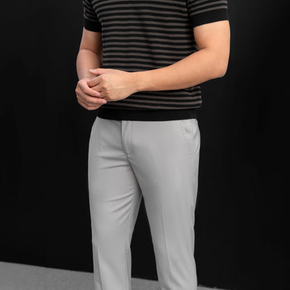 Quần tây nam Elasticband - Chất liệu Twill Rayon - LEEVUS QD04