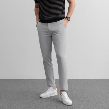 Quần kaki Stretch Chinos - Chất liệu khaki - LEEVUS QD05
