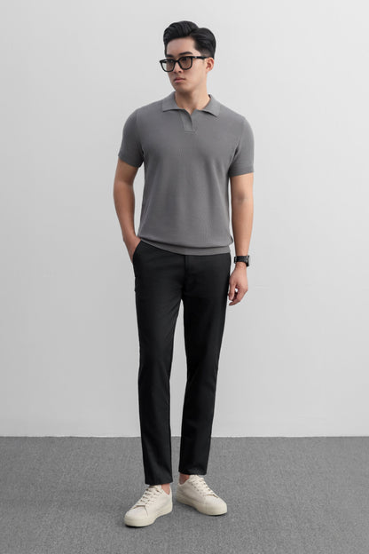 Quần kaki Stretch Chinos - Chất liệu khaki - LEEVUS QD05