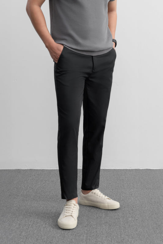 Quần kaki Stretch Chinos - Chất liệu khaki - LEEVUS QD05
