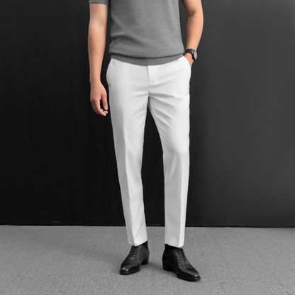 Quần tây nam Elasticband - Chất liệu Twill Rayon - LEEVUS QD04