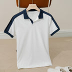 Áo Polo V-NECK CVC LEEVUS Phối Bo APL318