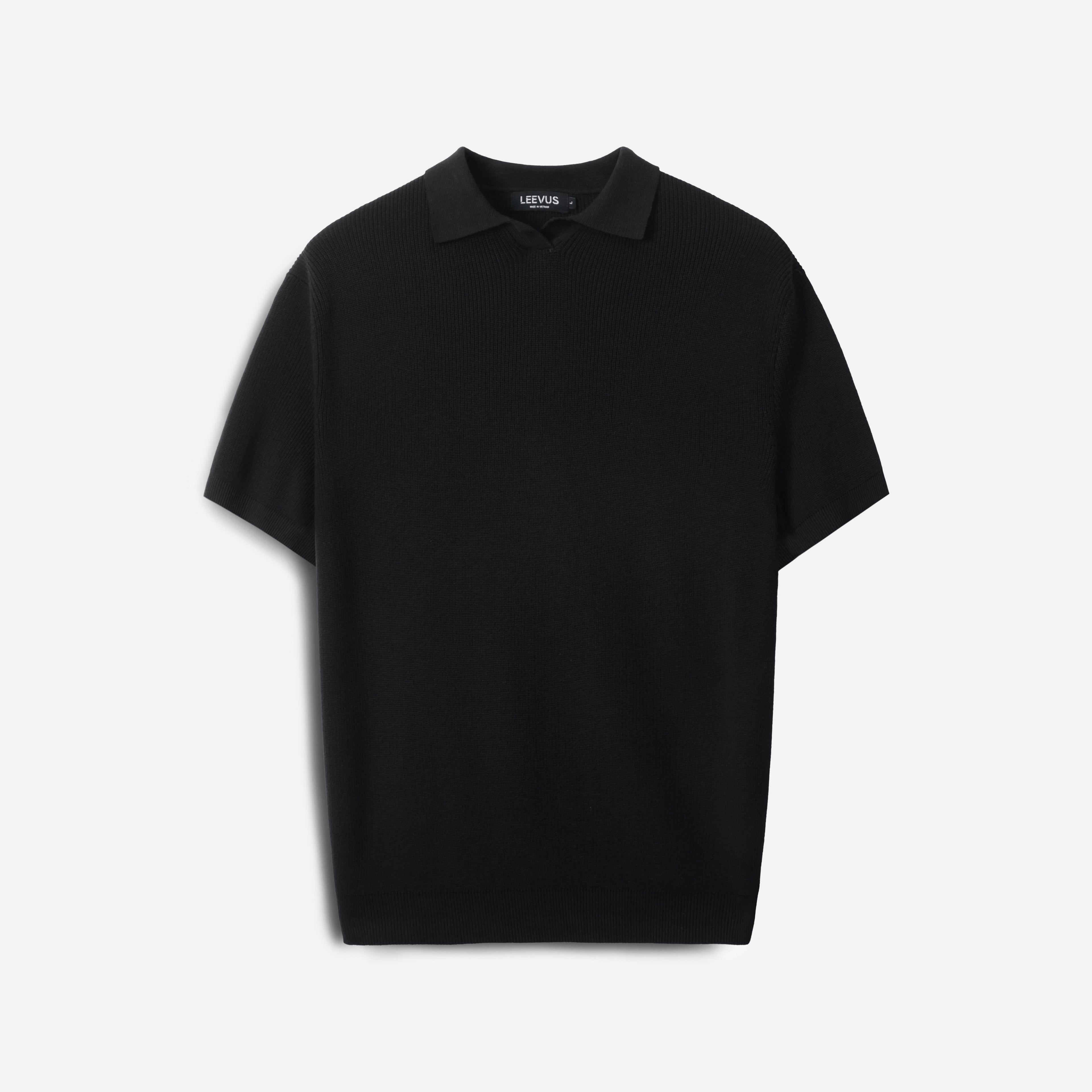 Áo Polo Dệt Kim Leevus Ribbed Knit APL353