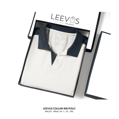 Áo Thun Polo V-NECK CVC LEEVUS Phối Bo APL318
