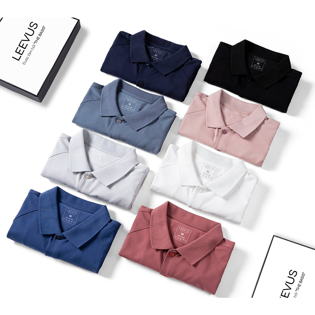 Áo Polo Nam Basis Role CVC Leevus APL37