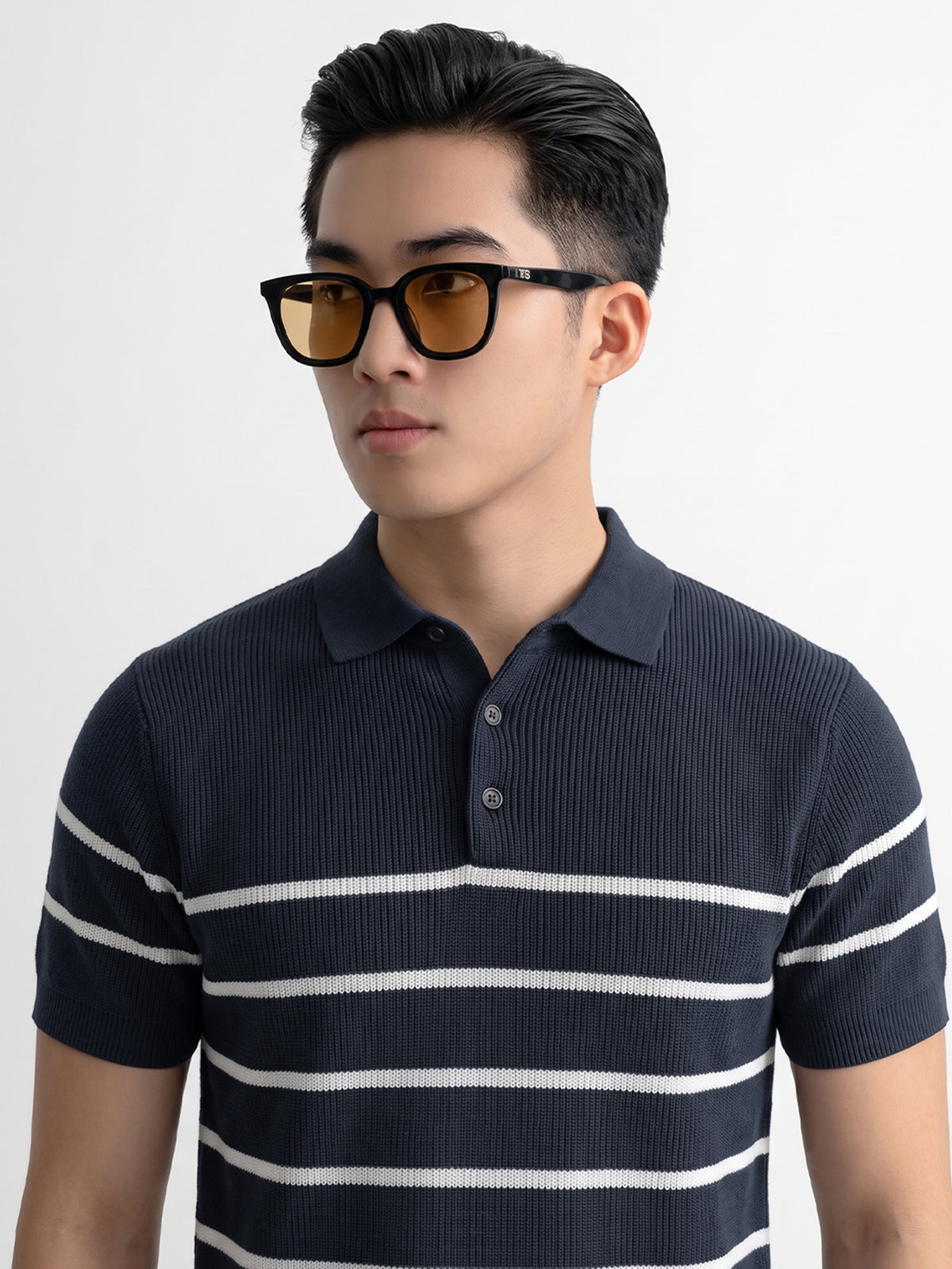 Áo Polo Dệt Kim MIX STRIPE APL354